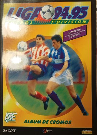 Álbum Liga Panini 94-95 Facsímil