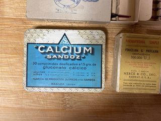 15 ENVASES ANTIGUOS DE MEDICAMENTOS