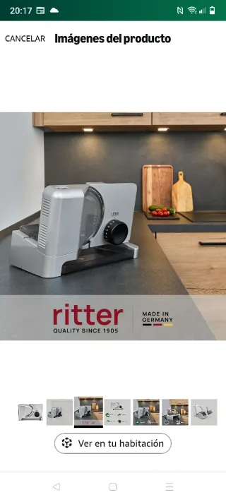 Ritter E 16 - Cortafiambres eléctrico con motor