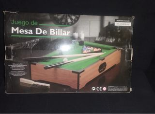 Juego de Mesa de Billar