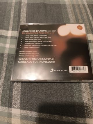 Brahms: Ein deutsches Requiem CD