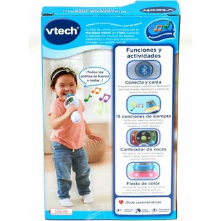 VTech Micrófono Karaoke Infantil Blanco ESP