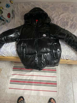 Chaqueta Moncler Negra Doble Cremallera