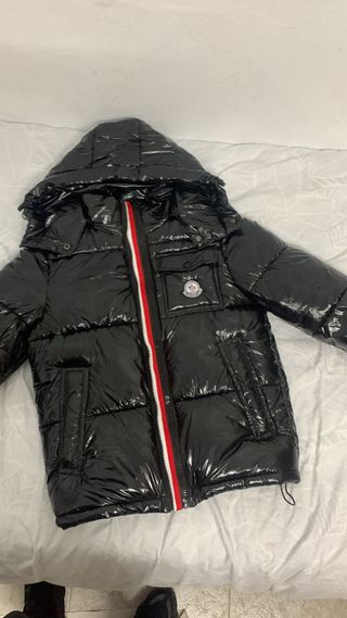 Chaqueta Moncler Negra Doble Cremallera