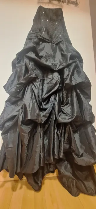 Vestido Fiesta Negro El Corte Inglés