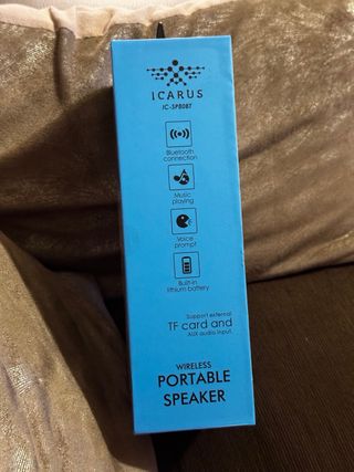 Altavoz Portátil Icarus IC-SP80BT Nuevo