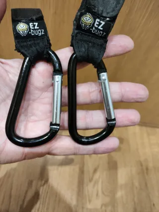 2 Ganchos para manillar de carrito bebé