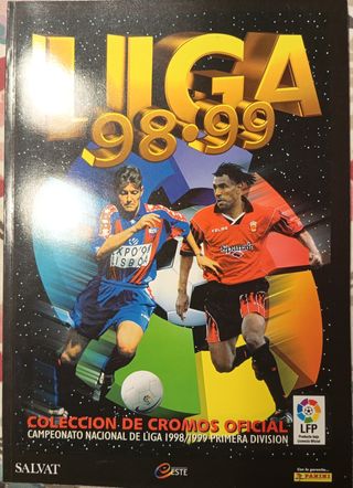 Álbum Liga Panini 98-99 Facsímil