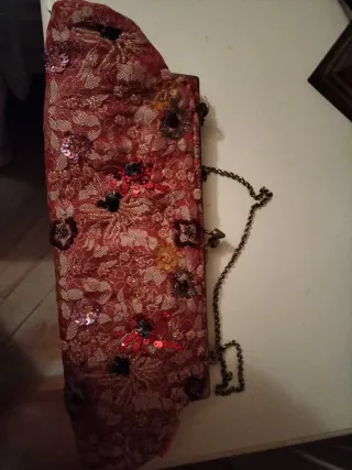 Bolso de fiesta con cierre boquilla