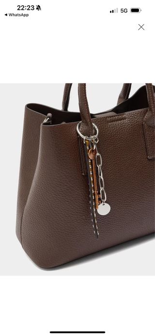 Bolso Tote Parfois Marrón Chocolate