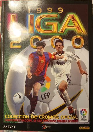 Álbum Liga 99-00 Panini Colección Cromos