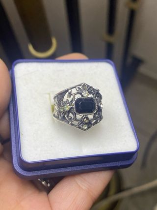 Anillo Art Deco Plata