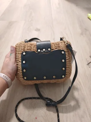Bolso de rafia Parfois