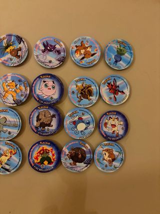 24 Tazos Pokémon League 2 Pegatina