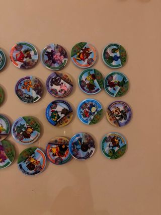 24 Tazos Pokémon League 2 Pegatina