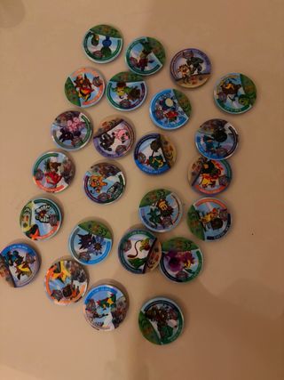 24 Tazos Pokémon League 2 Pegatina