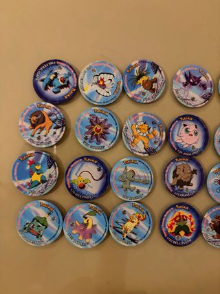24 Tazos Pokémon League 2 Pegatina