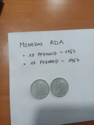 Monedas RDA
