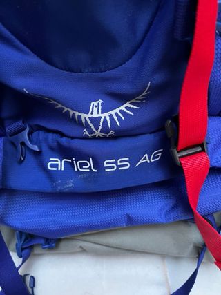 Mochila Osprey Ariel 55 Mujer Azul/Gris