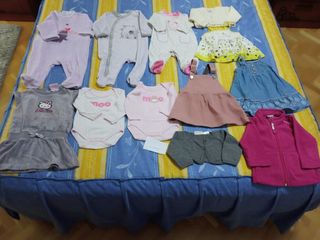 Lote Ropa Bebé Niña