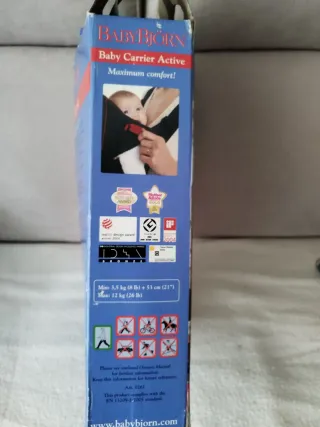 Mochila Portabebés BabyBjörn Active