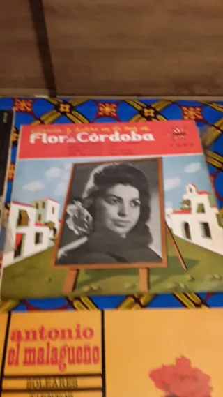 Lote 4 Vinilos Flamenco y Sevillanas
