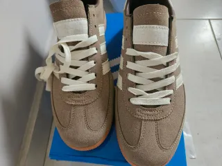 Adidas Handball Spezial Marrones y Blancas