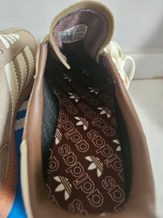 Adidas Handball Spezial Marrones y Blancas