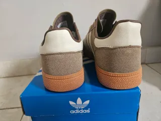 Adidas Handball Spezial Marrones y Blancas