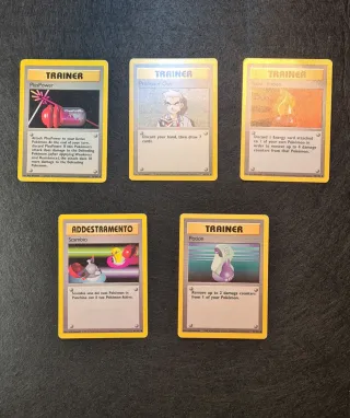 Lotto Carte Pokémon Vintage 1999 - Set Base