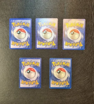 Lotto Carte Pokémon Vintage 1999 - Set Base