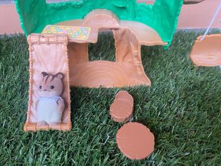 Sylvanian families casa del árbol de bebés!!