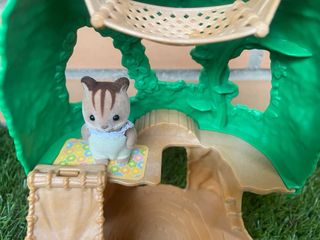 Sylvanian families casa del árbol de bebés!!
