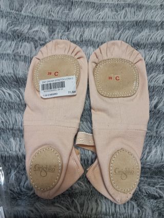 Zapatillas medias puntas ballet