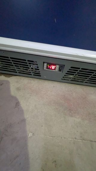 escaparate del congelador