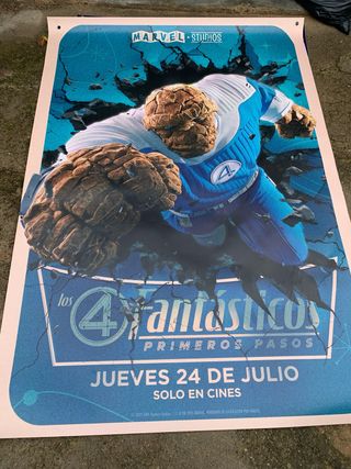 Lona Película Los 4 Fantásticos