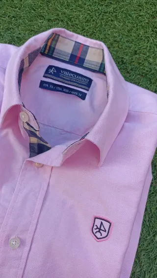 Camisa Valecuatro Oxford Rosa Talla S