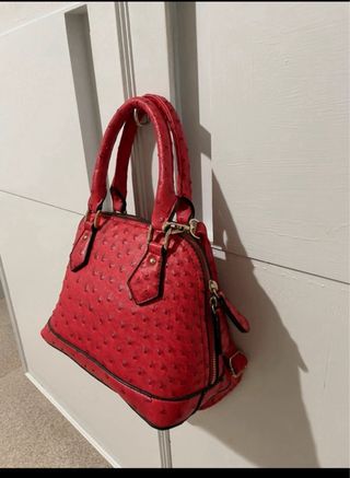 Borsa rossa effetto pitone