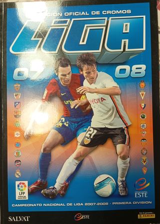 Álbum Liga 2007-2008 Panini
