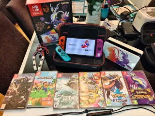 Nintendo Switch OLED Ed. Pokémon opción juegos