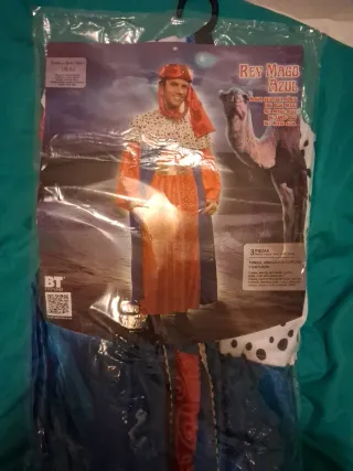 Disfraz Rey Mago Azul BT Costumes Talla M