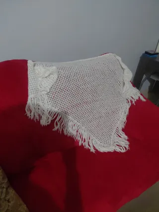 Toca Fallera Lana Blanca