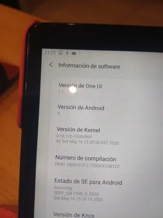 Tablet Samsung Tab A SM-T590 Rosa