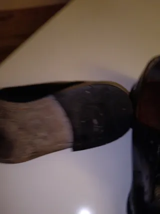 Zapatos Cortefiel Cuero Marrón y Negro