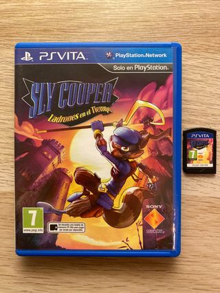 Sly Cooper Ladrones en el Tiempo PS Vita