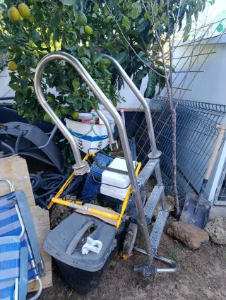 Escalera Piscina Acero Inoxidable