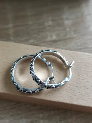 Pendientes Aro S925 Filigrana