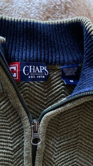 Jersey Chaps Verde Oliva Talla M