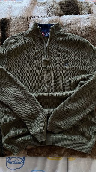 Jersey Chaps Verde Oliva Talla M