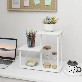 Estantería 3 Niveles Madera y Metal